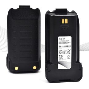 (2-Pack) 7.4V 2600mAh BL86 Li-ion Battery Replacement Rechargable for Retevis RT86 Two Way Radio