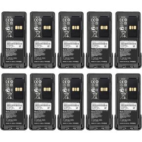(10PCS) PMNN4489A Battery PMNN4489 PMNN4489B Battery [Upgraded] for Motorola Impres ATEX XPR3000 XPR3300 XPR3300E XPR3500 XPR7000 XPR7350 XPR7380 XPR7550 XPR7580 XPR7580E Battery