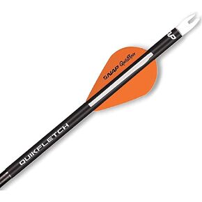 New Archery Products NAP Quikfletch Quikspin Speed Hunter Arrow Fletching System Pack of 6