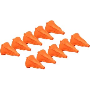 Keenso 10Pcs Soft Rubber Arrowhead Suction Cup Arrow Heads for Children Hunting Game Outdoor Sports