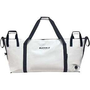 حقيبة السمك المعزولة من بافلو جير، قاعدة مسطحة، 48 × 20 × 11 بوصة، حقيبة مقاومة للماء لقتل الأسماك، تحافظ على برودة وطازجتك طوال اليوم in Kuwait