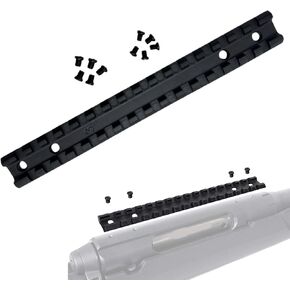 Gotical Picatinny Rail Mount for Savage Axis/Edge Rifles Mounting Hardware Included Allows for Picatinny or Weaver Standard Scope Rings Mounts Red Dots Flashlights Lasers