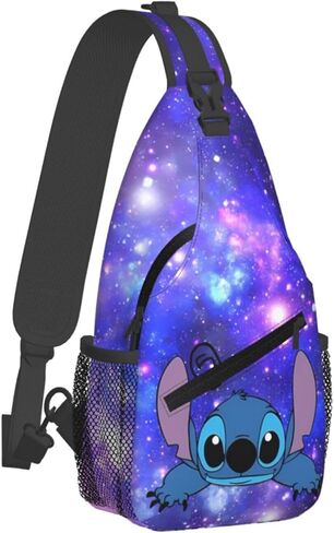 Sling Bag for Men Funny Casual Hiking Daypack Women Crossbody Chest Backpack for Travel Riding Outdoor Sports in Saudi Arabia
