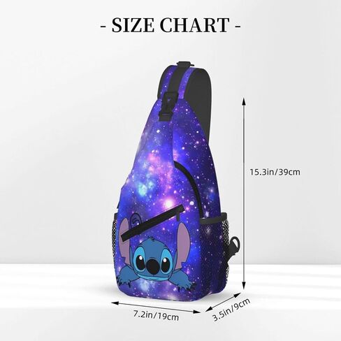 Sling Bag for Men Funny Casual Hiking Daypack Women Crossbody Chest Backpack for Travel Riding Outdoor Sports in Saudi Arabia