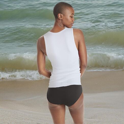 Hanes Undershirt, Ribbed Value Pack, Comfortable 100% Cotton Tank Tops for Women, 6-Pack in Saudi Arabia