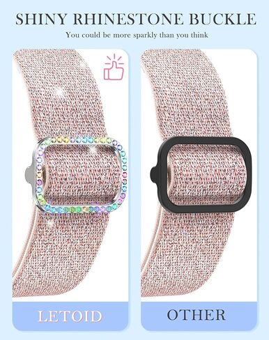 LETOID Stretchy Bands for Samsung Galaxy Watch 7 6 5 4 FE 40mm 44mm/Watch 6 4 Classic Band 42mm 46mm 43mm 47mm/Watch 5 Pro Band 45mm/Active 2/Galaxy Watch Ultra Bands, 3-Pack 20mm Elastic Nylon Strap in Saudi Arabia