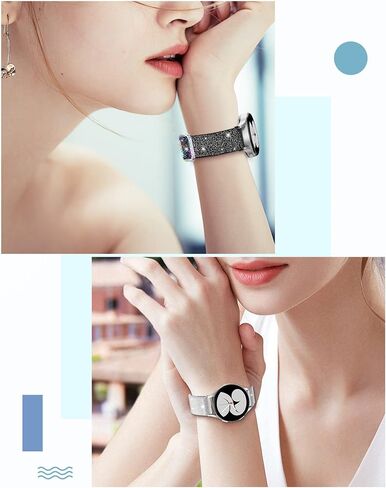 LETOID Stretchy Bands for Samsung Galaxy Watch 7 6 5 4 FE 40mm 44mm/Watch 6 4 Classic Band 42mm 46mm 43mm 47mm/Watch 5 Pro Band 45mm/Active 2/Galaxy Watch Ultra Bands, 3-Pack 20mm Elastic Nylon Strap in Saudi Arabia