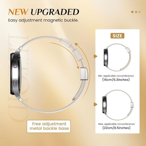 LETOID Stretchy Bands for Samsung Galaxy Watch Band Women Solo Loop in Kuwait