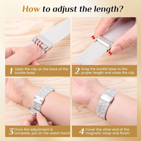 LETOID Stretchy Bands for Samsung Galaxy Watch Band Women Solo Loop in Kuwait
