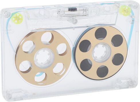 Reel to Reel Blank Audio Cassette Tape, 46 Minute Audio Cassette Tape, Blank Cassette Recording Tapes, Clear Audio Cassette Tape Colored Cassettes Tapes for Music Recording in Saudi Arabia