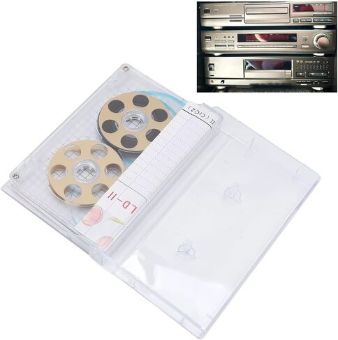 Reel to Reel Blank Audio Cassette Tape, 46 Minute Audio Cassette Tape, Blank Cassette Recording Tapes, Clear Audio Cassette Tape Colored Cassettes Tapes for Music Recording in Saudi Arabia