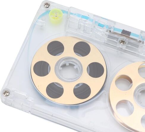 Reel to Reel Blank Audio Cassette Tape, 46 Minute Audio Cassette Tape, Blank Cassette Recording Tapes, Clear Audio Cassette Tape Colored Cassettes Tapes for Music Recording in Saudi Arabia