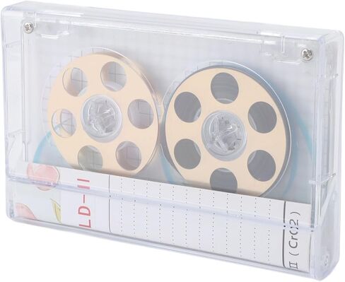 Reel to Reel Blank Audio Cassette Tape, 46 Minute Audio Cassette Tape, Blank Cassette Recording Tapes, Clear Audio Cassette Tape Colored Cassettes Tapes for Music Recording in Saudi Arabia
