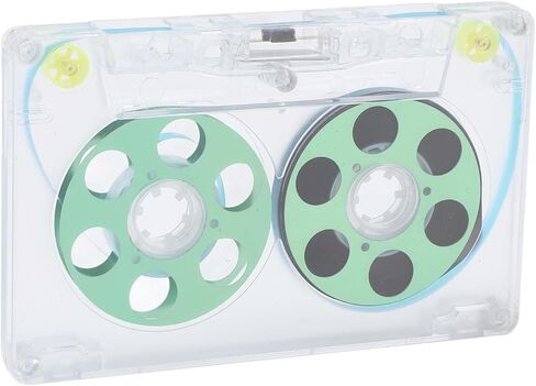 Reel to Reel Blank Audio Cassette Tape, 46 Minute Audio Cassette Tape, Blank Cassette Recording Tapes, Clear Audio Cassette Tape Colored Cassettes Tapes for Music Recording in Saudi Arabia