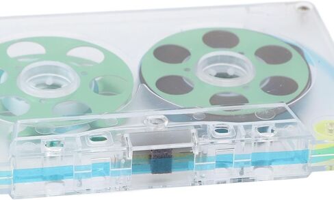 Reel to Reel Blank Audio Cassette Tape, 46 Minute Audio Cassette Tape, Blank Cassette Recording Tapes, Clear Audio Cassette Tape Colored Cassettes Tapes for Music Recording in Saudi Arabia