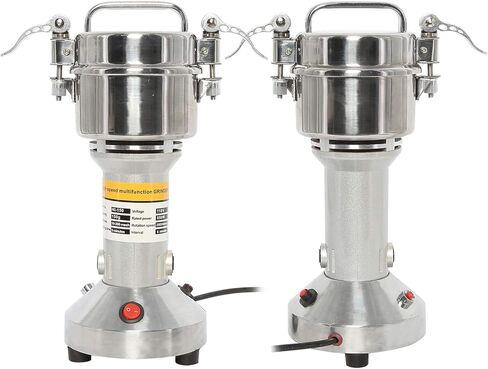 مطحنة حبوب YaeMarine 150 جرام، مطحنة كهربائية عالية السرعة من الفولاذ المقاوم للصدأ، مطحنة التوابل وحبوب الذرة ومسحوق دقيق الذرة (سعة، 150 جرام) in Kuwait