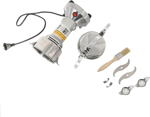 مطحنة حبوب YaeMarine 150 جرام، مطحنة كهربائية عالية السرعة من الفولاذ المقاوم للصدأ، مطحنة التوابل وحبوب الذرة ومسحوق دقيق الذرة (سعة، 150 جرام) in Kuwait