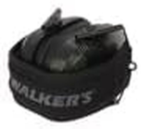 Walkers Razor Slim Electronic Hearing Protection Muffs with Sound Amplification and Suppression and Shooting Glasses Kit in Kuwait