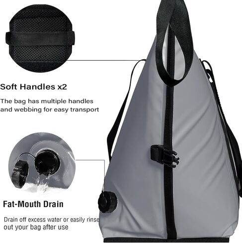 Buffalo Gear Insulated Fish Bag Cooler Flat Bottom,48x20x11in Waterproof Fish Kill Bag Keep Your Catch Cold and Fresh All Day in Saudi Arabia
