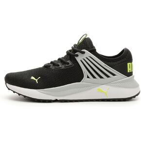 PUMA Men's Pacer Future Sneaker, Black-Platinum Gray, 9.5