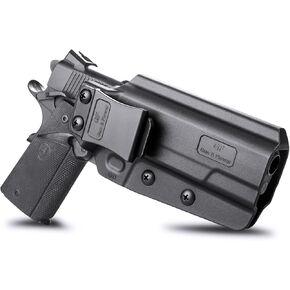 1911 Holster, Fits Most 1911 Models with 5'' and 4'' Barrels, IWB Concealed Carry Holster for Colt 1911 / Elite Force 1911 / Kimber 1911 / Rock Island Armory 1911 / Springfield 1911 & More