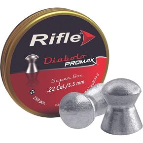 Rifle Air Gun Pellets | .177, .22, .25, .30, .35 Calibers | Rounded, Domed, Hollow Point, Slug Heads | Various Weights for Target Shooting, Hunting, and Recreation | 50-500 Count