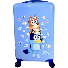 Fast Forward Kids Licensed Hard-Side 20" Spinner Luggage Lightweight Carry-On Suitcase (Spiderman - 1)