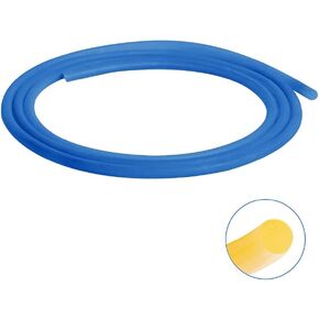Feelers Industrial Pure Solid Natural Latex Rubber Tubing 1/8"（Exactly 3.5mm）OD Speargun Band Slingshot Catapult Tube Rubber Hose for Sports Exercise and Fitness, 3M Length