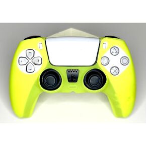 PS5 Anti-Slip Silicone Grip Case – Full Protection, Shockproof & Comfortable Fit for DualSense Controller (Midnight Shadow)