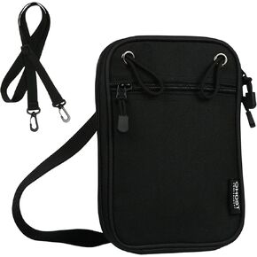 Ghost Concealment Concealed Pistol Pouch Fanny Pack Gun Holster with Shoulder Strap and Belt Loops Gun Holders with Zipper Pockets & Custom Carry Options Black Pistol Holster