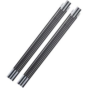Tent-Stakes Tent Pole Replacement Kit, Fiberglass Rod Tent Pole Replacement Tent Poles Bars Accessories for 1-2 Person Cam Tent Port Rods Awning Frames Kit, 129.92 Inch Length