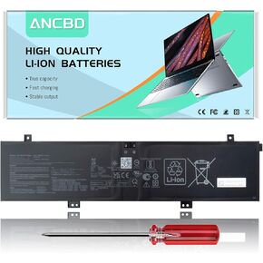 C41N2101 Battery for ASUS ROG Zephyrus G14 GA402 GA402R GA402RJ GA402RK GA402NI GA402NJ TUF Dash F15 FX517 FX517ZC FX517ZE Zenbook Pro 14 Duo OLED UX8402ZA UX8402ZE Pro 17 UM6702RA,UM6702RC