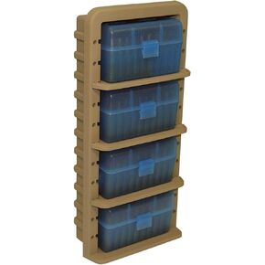 MTM Ammo Rack, USA Made, Clear Blue/Dark Earth