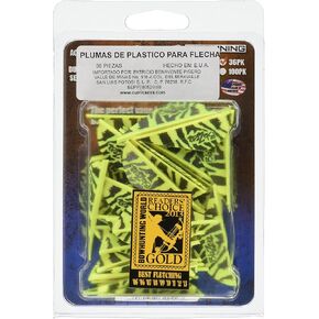 Bohning Blazer Vane (Pack of 36), Yellow Tiger