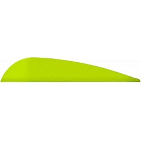 AAE Cavalier TRAD26YE50 Trad Yellow 3" Archery Arrow Vane 50 Pack