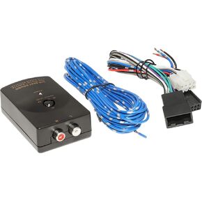 NuIth Add an Amplifier Subwoofer Adapter Fit for Select 2019-2021 Toyota Tacoma Corolla Tundra w/Remote Turn on Wire 2 Channel RCA Line Output Converter for Non JBL System 12V Constant Power Required