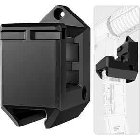 2024 Gun Wall Mount for 223/5.56 Rifle, Quick Defense Mount Wall Rack, AR15 Wall Mount with Vertical and Horizontal AR Wall Mount Rifle Display Gun Holder Solid Strong Withstand 450Lbs Tension
