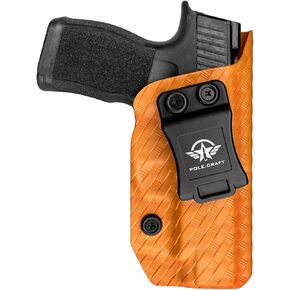 P365XL Holster IWB Kydex Holster Custom Fit: Sig Sauer P365XL Pistol - Inside Waistband Concealed Carry - Adj. Cant Retention - Cover Mag-Button - Widened Entrance - No Wear, No Jitter