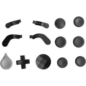 Yunir Joysticks Paddles, Gamepad Swap Metal Mod Joysticks Paddles Accessory Replacement for One Elite Series 2 Controller(black) [video game]