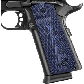 Guuun 1911 Grips, Aggressive OPS Texture, Fullsize M1911 Tactics Grip, Compatible Colt Kimber Taurus