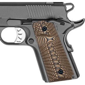 Guuun G10 Grips for 1911 Compact/Officer, Sunburst Texture - 10 Color Options