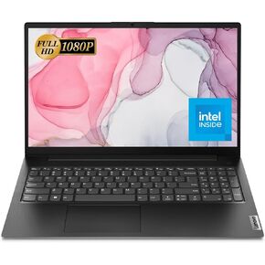 Lenovo V15 G2 Laptop, 15.6" FHD Screen, Intel Dual-core Processor, 32GB RAM, 1TB SSD, Webcam, HDMI, Wi-Fi, Windows 11 Home, Black