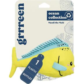 Ocean Collection Dog Toys | Jumbo Sized Wendy The Whale | Cute, Durable, & Sustainable Plush Chew Toys for Dogs 50 lbs & up | Eco Friendly & 100% Recycled Materials