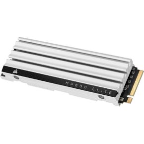 Corsair MP600 Elite 4TB M.2 PCIe Gen4 x4 NVMe SSD for PS5 – Included Heatsink – M.2 2280 – Up to 7,000MB/sec Sequential Read – High-Density 3D TLC NAND – White