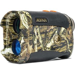 AOFAR HX-1200T Range Finder for Hunting Archery, 1200 Yards with Angle and Horizontal Distance, Shooting Wild Waterproof Coma Rangefinder, 6X 25mm, Range and Bow Mode, Free Battery Gift Package