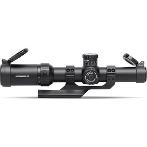 Tacticon APEX Falcon V2 1-4x24mm LPVO Scope with Cantilever Mount | Disabled Combat Veteran Owned Company | Lower Power Variable Optic with Illuminated Red Mil-Dot Reticle for Rifle