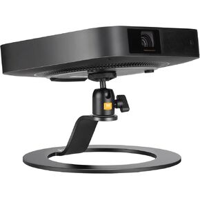 jusmo Aluminum Desktop Projector Stand w Ballhead Angle Adjustment, Table Projector Stand Adjustable Tilt for Nebula, XGIMI, VANKYO, BenQ, PVO, TMY, AuKing and Most LCD/DLP Video Projectors