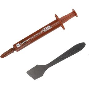 Thermalright TF4 1.5g Thermal Compound Paste for Coolers, Heat Sink Paste High Durability 9.5W/m.k-1.5 Grams, Graphic Card CPU Thermal Grease with a spatula tool(TF4 1.5g)