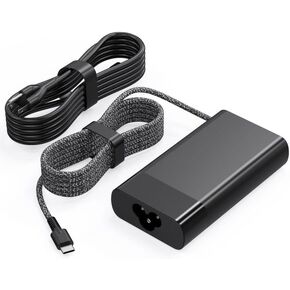 New Slim 65W USB C Laptop Charger Replacement for HP Chromebook Charger,HP Spectre X360,HP Elitebook x360,Elitebook, Elite x2,Envy,ProBook Travel Fast Charging Type C Power Cord Supply