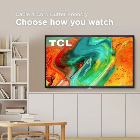 TCL 50-Inch Class 4-Series 4K UHD HDR LED Smart R0ku TV + Wall Mount Works with AIR Play Siri Alexa and Hey Google (Renewed) in Kuwait
